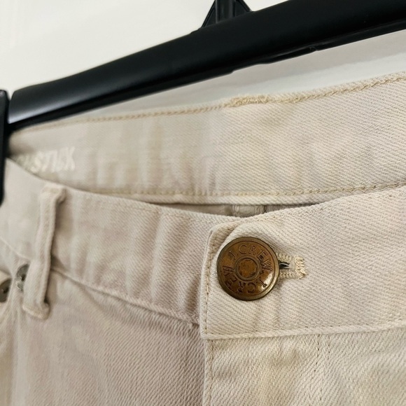 J. Crew ecru Matchstick Capri jeans- Size 30 - Picture 3 of 6